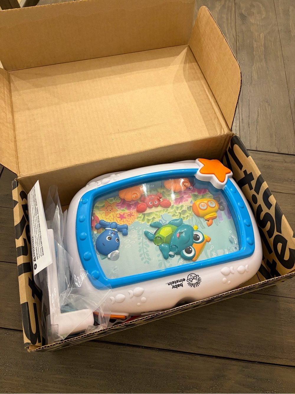 Baby Einstein Blue and White Water Play Bath Toy